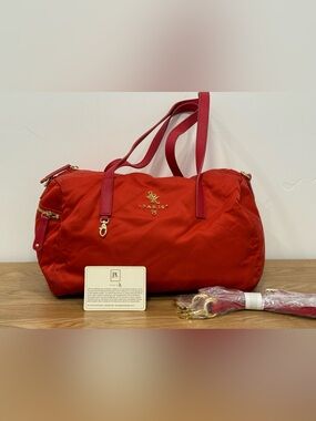 Red Shoulder Bag by